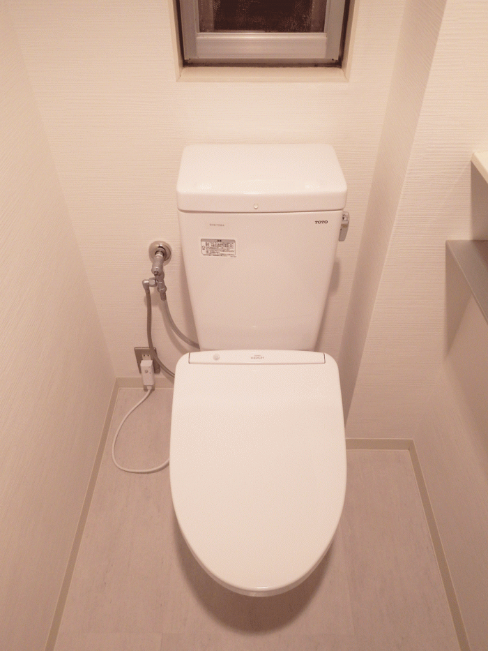 生活感を感じないシンプル快適なトイレ 世田谷区M様邸 生活感を感じないシンプル快適なトイレ 世田谷区M様邸